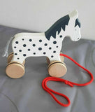 PULL ALONG WOODEN HORSE