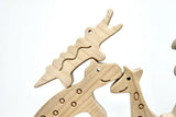 WOODEN ANIMAL TOYS - African Safari Set