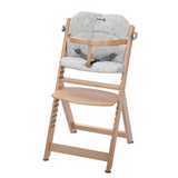 BABY SOFT SEAT CUSHION FOR WOODEN HIGH CHAIR - Grey