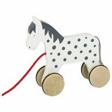 PULL ALONG WOODEN HORSE